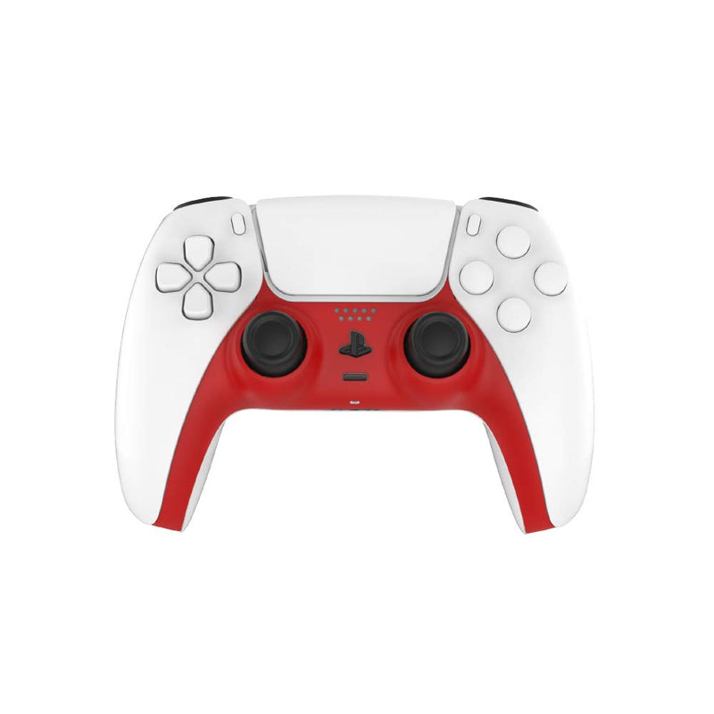 PS5 Controller Decoration Strip,EJGAME DIY PS5 Controller Replacement Shell Color Replacement Decoration Accessories for PS5 Controller Panel(Red) Red - LeoForward Australia