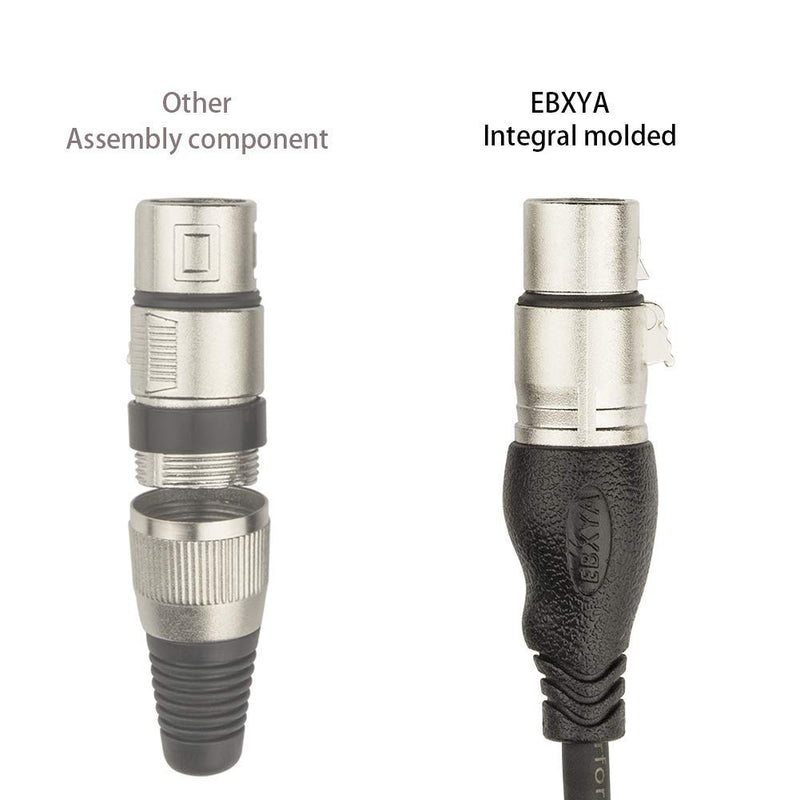  [AUSTRALIA] - 3.5mm Cable to TS Cable (6ft, Dual XLR Male to 3.5mm, 1 Pack) 6ft