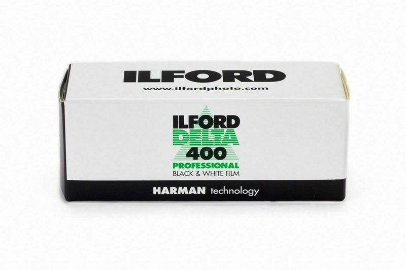  [AUSTRALIA] - Ilford Delta 400 Professional Black and White Film with Harman Technology (120 Roll, 5-Pack) Bundle (5 Items)