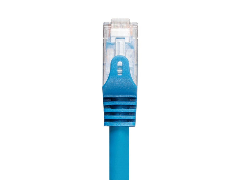  [AUSTRALIA] - Monoprice Cat6 Ethernet Patch Cable - 35 feet - Blue | Snagless, RJ45, 550Mhz, UTP, CMP, Plenum, Pure Bare Copper Wire, 23AWG - Entegrade Series 35ft