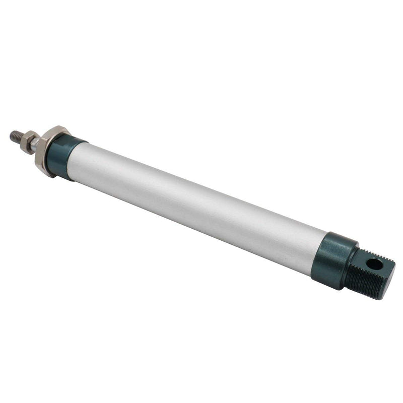  [AUSTRALIA] - Baomain Mini Air Cylinder MAL 20 X 125 Single Male Thread Rod Dual Action 20 Bore 125 Stroke