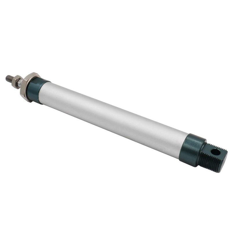 Baomain Mini Air Cylinder MAL 20 X 125 Single Male Thread Rod Dual Action 20 Bore 125 Stroke - LeoForward Australia