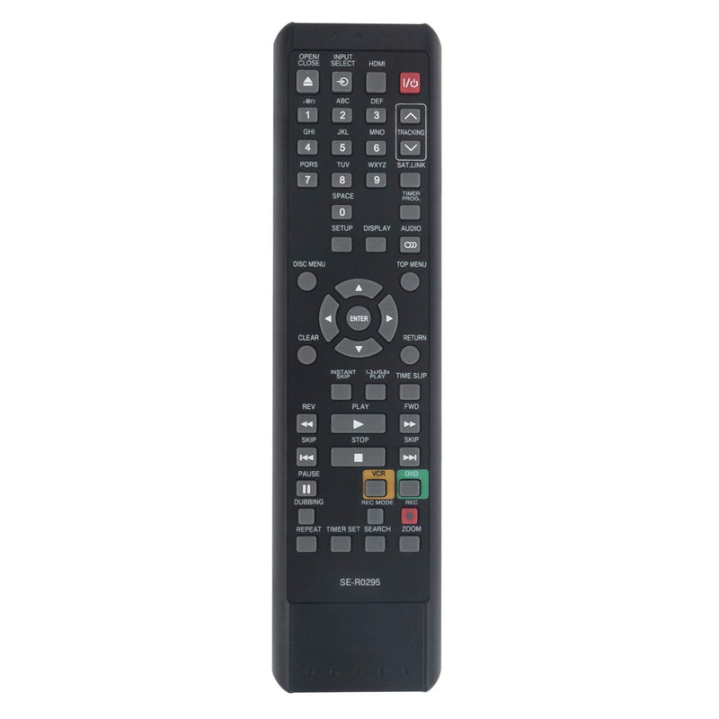 SE-R0295 SER0295 Replace Remote Control fit for Toshiba DVD VCR Recorder D-VR610KU D-KVR20U D-KVR20KU DKVR60KU DVR620KU D-VR610 D-KVR20 D-KVR2K0 D-KVR60 D-VR620 DVR610KU DKVR20U DKVR20KU DVR610 DKVR20 - LeoForward Australia