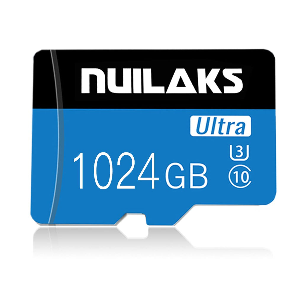  [AUSTRALIA] - 1TB Micro SD Card with Adapter 1024GB Fast Speed Class10 Memory Card for Smartphone,Camera and Drone