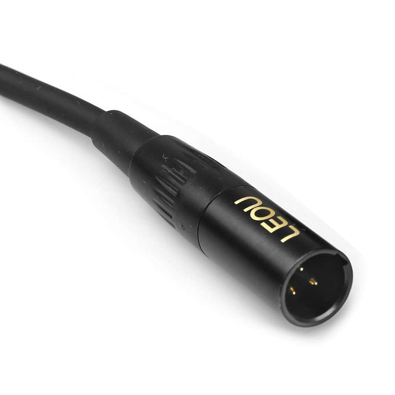  [AUSTRALIA] - Female to Mini XLR Male Microphone Audio Cable for Blackmagic Pocket 4K Camera Video Assist 4K (6.6(ft)) 6.6(ft)