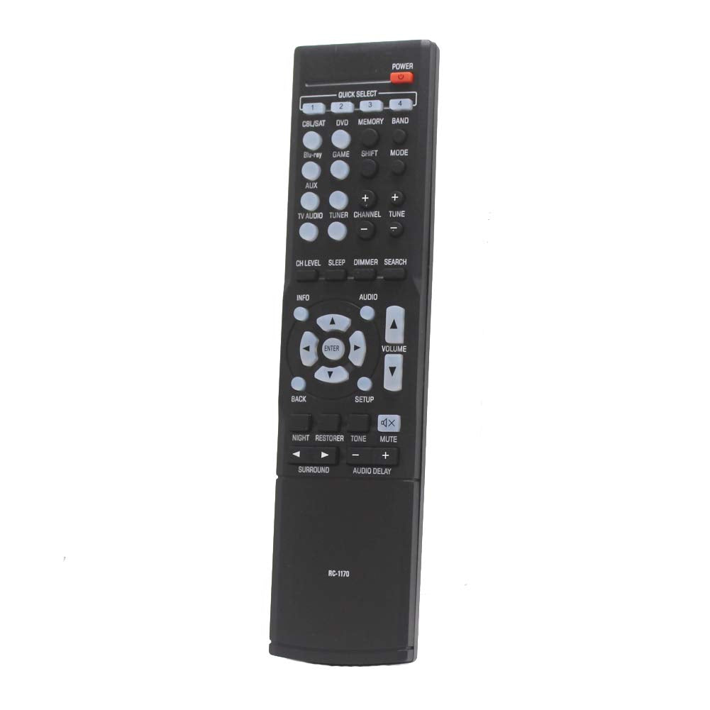  [AUSTRALIA] - Replacement RC-1170 AV Receiver Remote Control Compatible for Denon AVR-1513, DHT-1513BA AVR-1612 AVR-1622 System