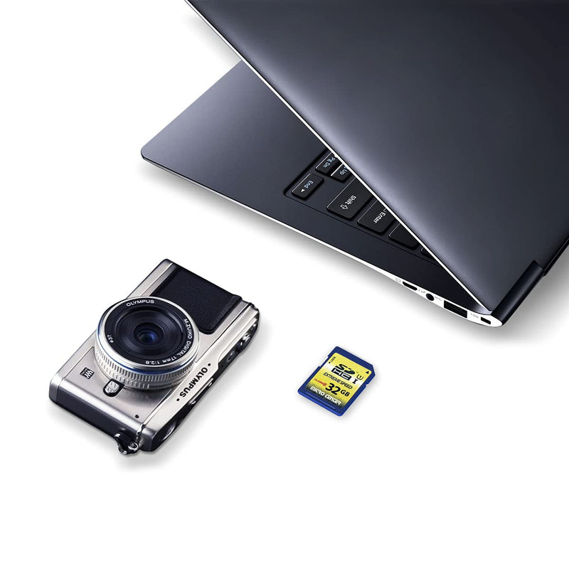  [AUSTRALIA] - 32GB Class 10 SDHC Flash Memory Card Full Size SD Card USH-I U1 Trail Camera Memory Card by Micro Center (5 Pack) 32GB x 5