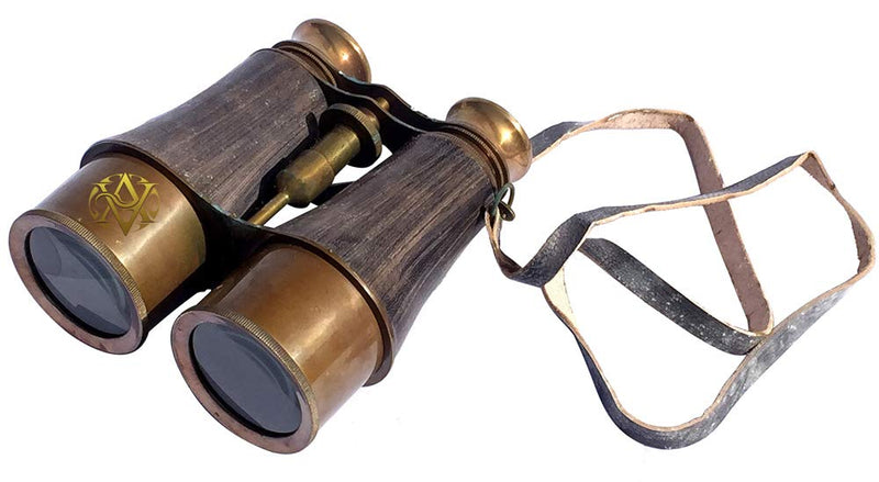  [AUSTRALIA] - Vintage Binocular Marine Telescope War Replica Soldier/Binoculars Victorian Decorative - Gifts for Father/Men/Friend/Boy