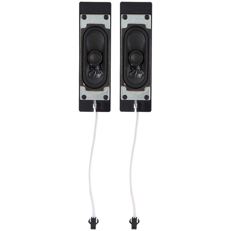V BESTLIFE 2Pcs 8 Ohm 10W TV Speaker Unit Loudspeaker Sound Amplifier Replacement for LCD TV Set - LeoForward Australia