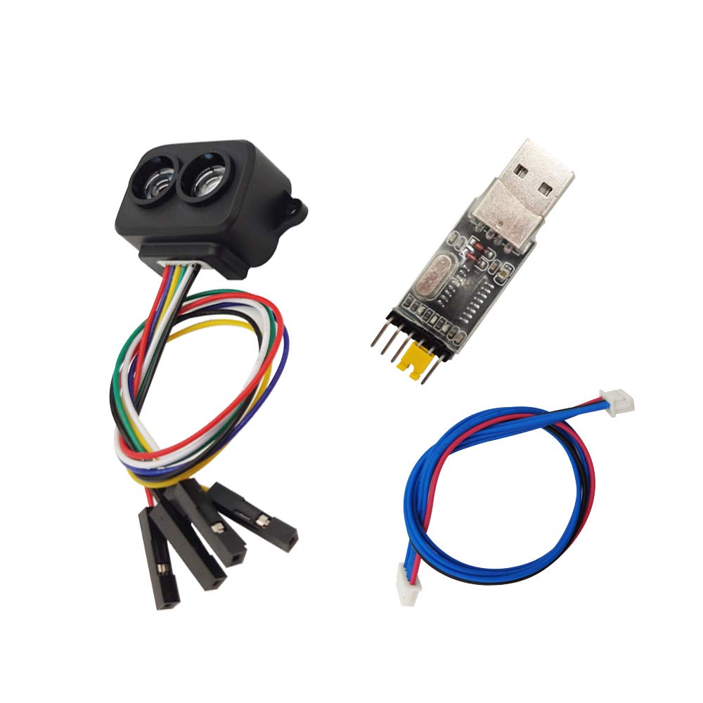 [AUSTRALIA] - SmartFly Info TF-Luna Lidar Sensor 0.1-8m Short Range Single Point Rangefinder Module UART/I2C Compatible with Pixhawk, Arduino and Raspberry Pi for Drone/Robot Obstacle Avoidance