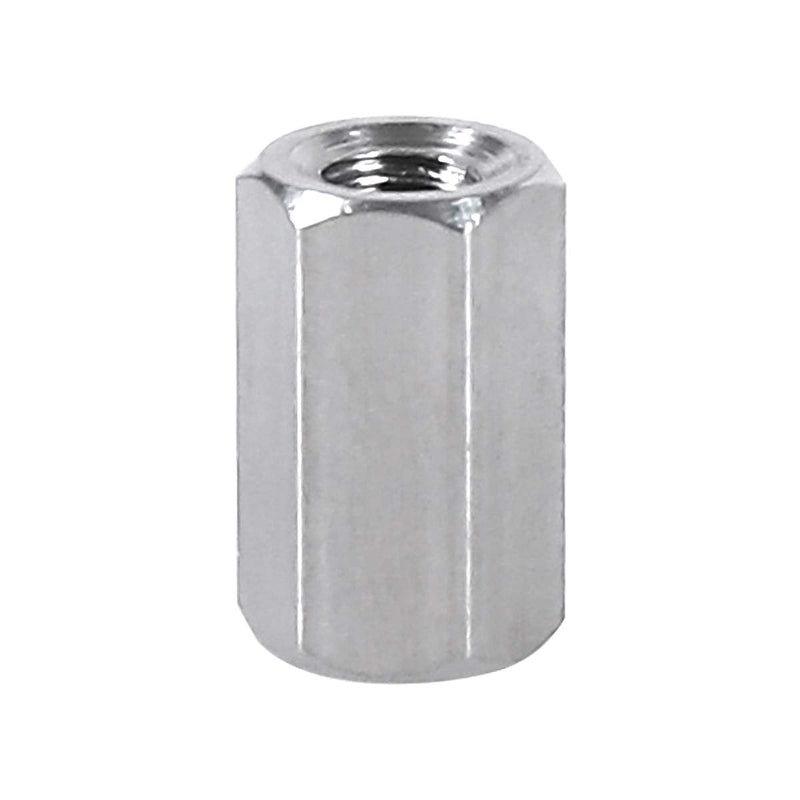  [AUSTRALIA] - TOPPROS M4 X 0.7 -Pitch 12mm Length Hex Width 7mm Metric Hex Coupling Nut 304 Stainless Steel Rod Coupling Nuts（ Pack of 20）
