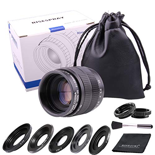  [AUSTRALIA] - Fujian 35mm F1.7 CCTV Movie Lens/CCTV Lens for Sony Panasonic Fujifilm Olympus Canon Nikon Mirroeless Camera