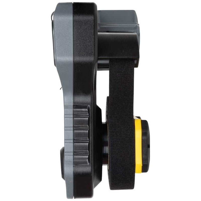  [AUSTRALIA] - Klein Tools 450-900 Cable Management, Hook & Loop Dispenser with 12-Foot x 3/4-Inch Tape Roll, Cuts Custom Length Hook & Loop Strips, Black