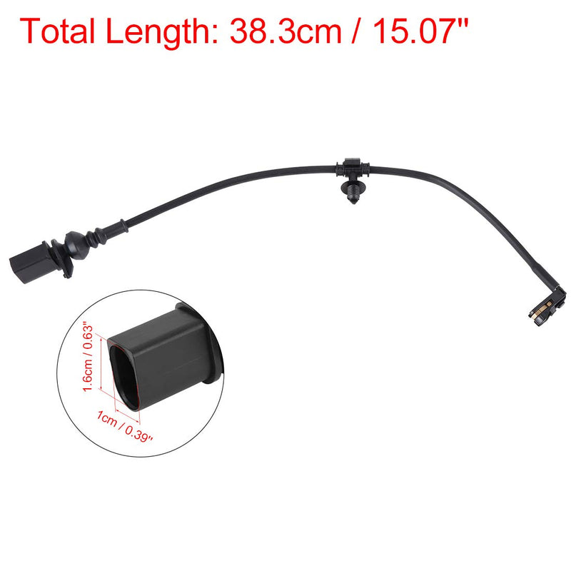 X AUTOHAUX 4M0615121P Rear Brake Pad Electronic Wear Sensor Brake Pad Wear Indicators for Audi Q7 2017-2018 - LeoForward Australia