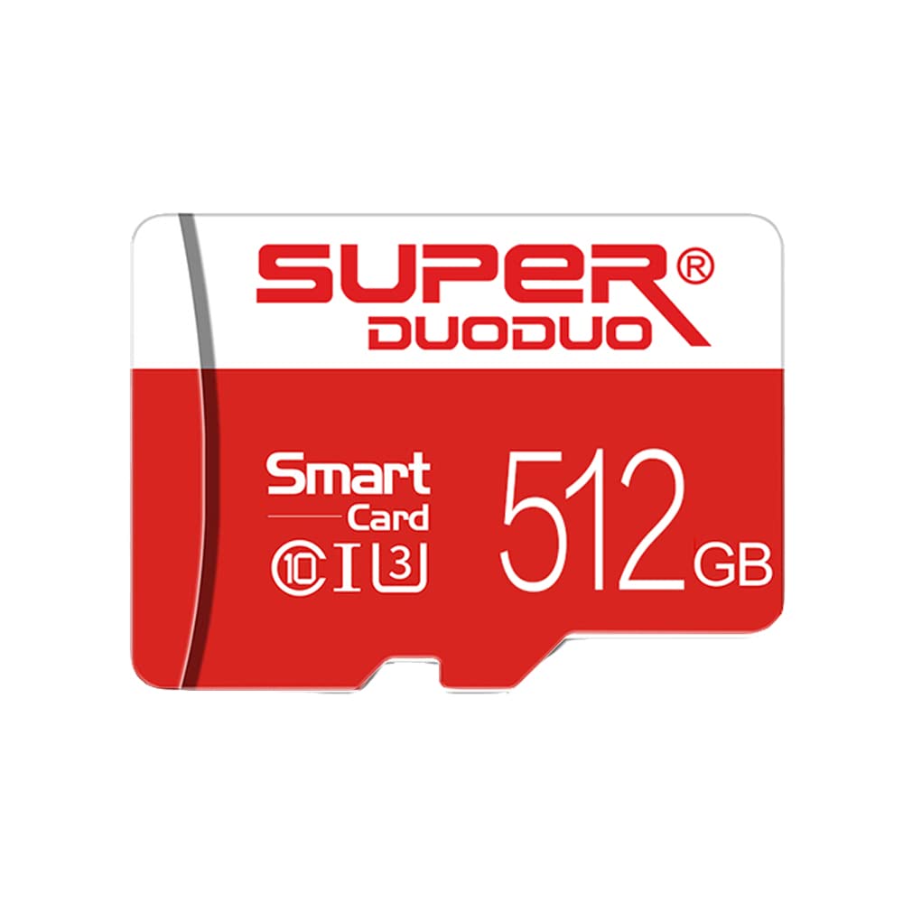  [AUSTRALIA] - 512GB Micro SD Card High Speed Memory Card,Micro SD,TF Card for LAPTAP Micro SD Memory Card for Android Smartphone,Digital Camera,Tachograph,Tablet and Drone HB-512GB