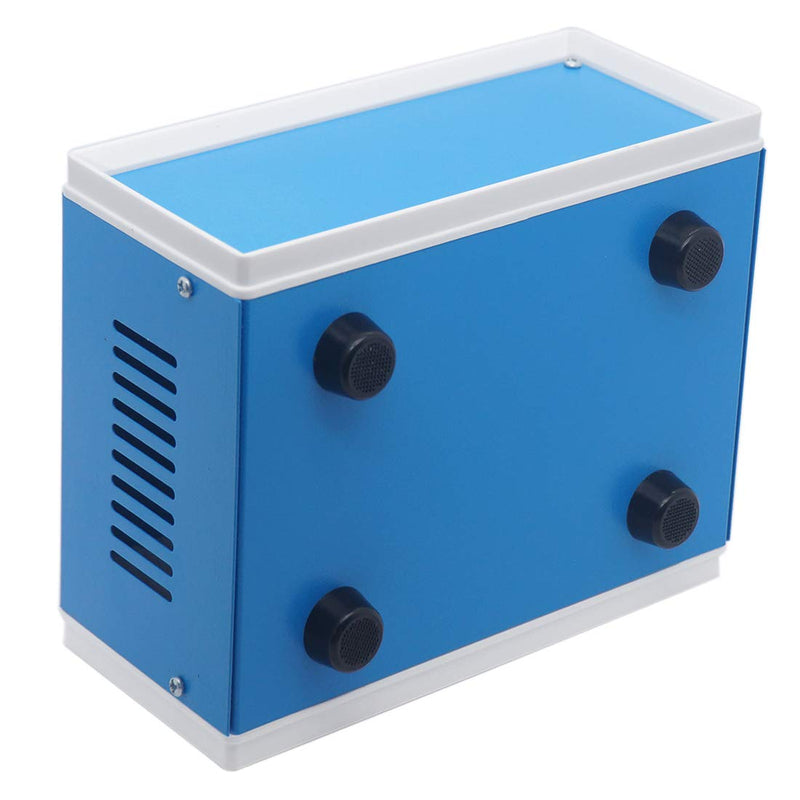  [AUSTRALIA] - Zulkit Junction Box Blue Metal Project Box DIY Electric Enclosure Case Preventive Case Electrical Box 7.9 x 6.5 x 3.5 inch 7.9" x 6.5" x 3.5"