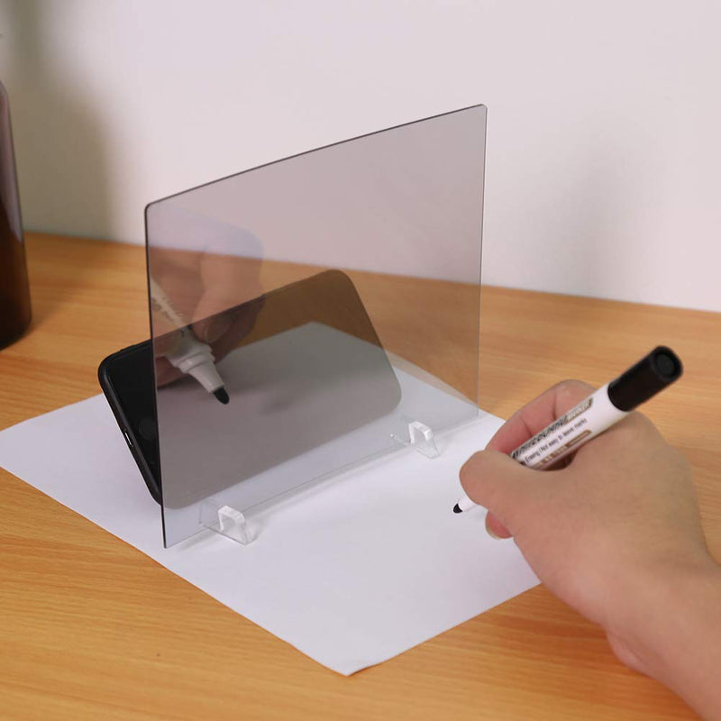  [AUSTRALIA] - 143 Sketch Wizard Waterproof Drawing Board,Drawing Projector Sketch Wizard Tracing Drawing Board Painting Reflection Tracing Line Drawing Mirror Kit
