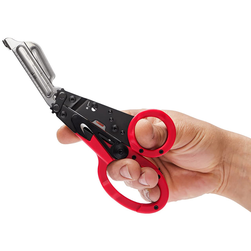  [AUSTRALIA] - SOG ParaShears- Multi-Tool for Precise Work in Medical Applications with 11 Specialty Tools and Smooth Cutting-Red (23-125-02-43)