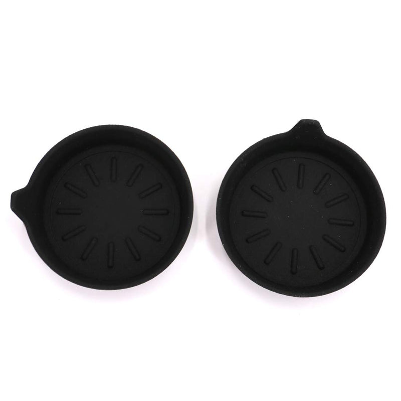  [AUSTRALIA] - UTSAUTO Cup Holder Coasters Car Coasters for Cup Holders Silicone Coasters 3.1in Universal Removabl Vehicle Cup Holder Coasters 2 Pcs Type2 2Pcs