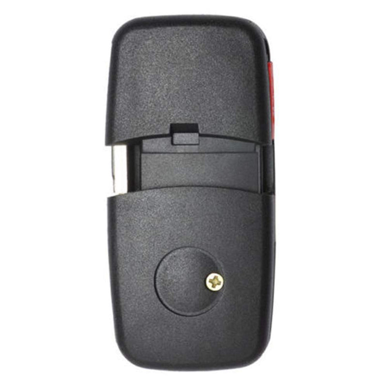 Beefunny 315MHz ID48 Chip Replacement Remote Car Key Fob 1J0 959 753 F 3+1 Button for Volkswagen Beetle Passat Golf Jetta (1) 1 - LeoForward Australia
