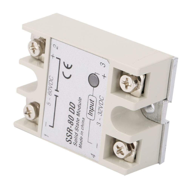  [AUSTRALIA] - 80A Solid State Relay SSR Relay Module 5mA - 25mA DC 3V-32V to DC 5V-60V 80DD 80A