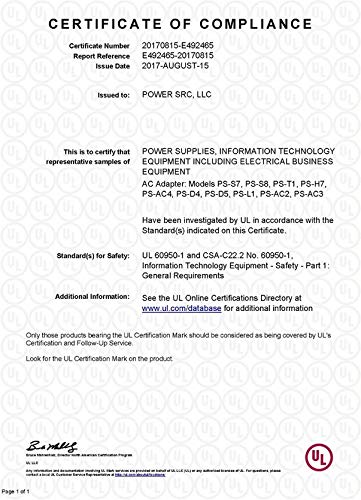 PowerSource 65W UL Listed 14 Foot Long AC-Adapter-Charger for Dell Latitude 3190 7470 7480 5470 5580 7280 LA65NS2-01 E5550 E5570 E6440 E7450 E6430 E7440 E7470 E5470 E7240 Laptop Power Supply Cord - LeoForward Australia