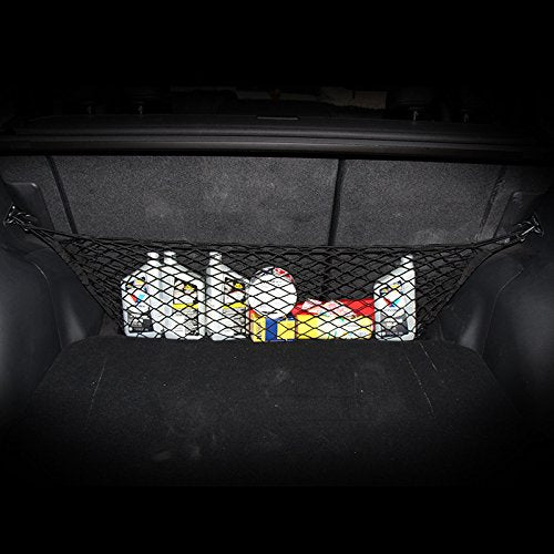  [AUSTRALIA] - AndyGo Car Trunk Elastic Cargo Net Fit for BMW 640i Gran Coupe M5 X1 X3 X5 X6 128i 135i 328i 335i 335is 528i 535i 535i GT 550i 740i 750i