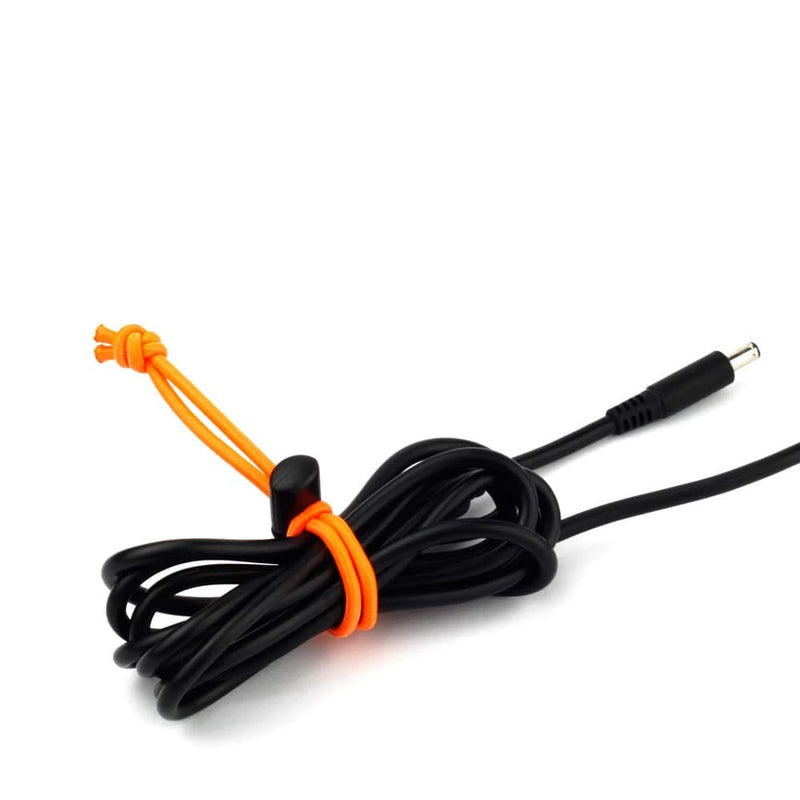  [AUSTRALIA] - POWRIG 6" Bungee Cords Adjustable Cable Ties Cable management Reusable -Orange (10-pack)