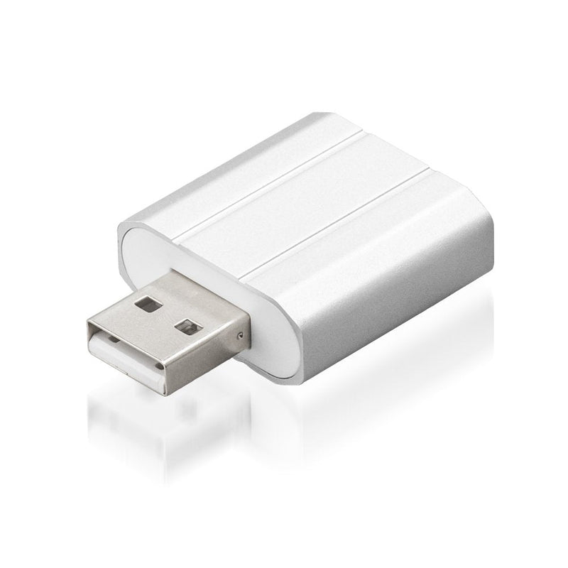  [AUSTRALIA] - USB External Sound Card, VANDESAIL USB2.0 Audio Adapter Stereo 5.1 with 3.5mm MIC and Headphone Jack for Windows, Mac, Linux