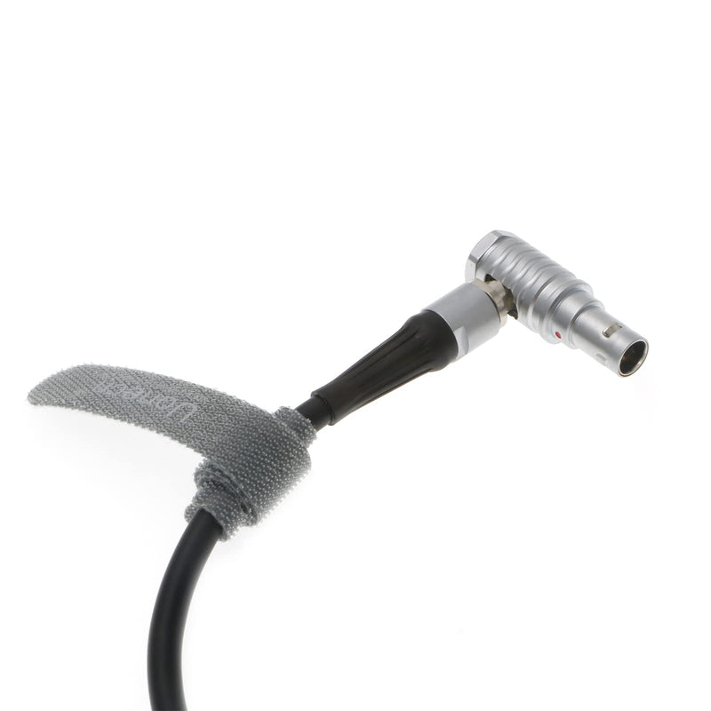  [AUSTRALIA] - Uonecn for Anton Bauer Power Cable D-tap to Right Angle 2 Pin Male Rotate 180 Degree for Zacuto Gratical Eye Viewfinder