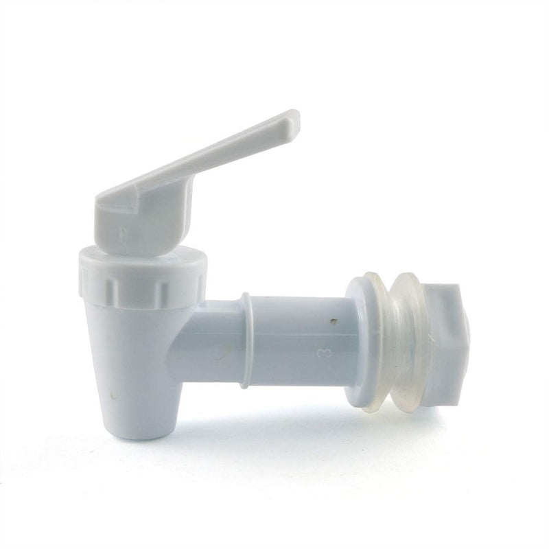  [AUSTRALIA] - E-outstanding Water Tap 2PCS BPA Free Replacement Cooler Faucets Water Jug Ceramic Crock Spigot Spout Dispenser Valve White
