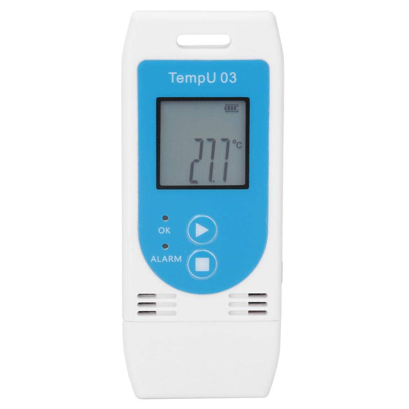  [AUSTRALIA] - Data Logger USB Temperature and Humidity Recorder PDF GSP Reusable Use LCD display standard for warehouse management with 32000 data capacity