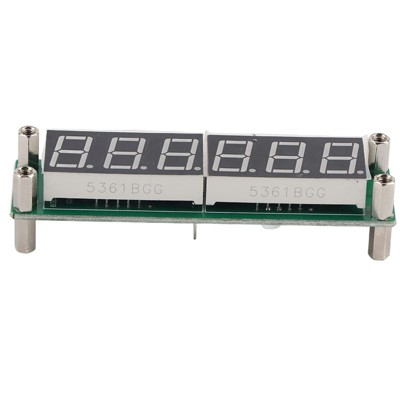  [AUSTRALIA] - High Sensitivity Digital Frequency Meter, PLJ-6LED-H LED Display Digital Signal Frequency Counter Cymometer, 1MHz-1000MHz, 90 mA (Green Font)