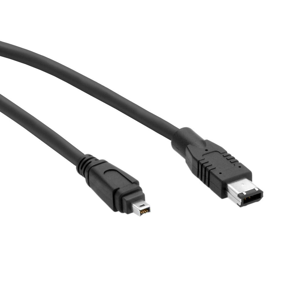  [AUSTRALIA] - BRENDAZ Firewire DV Cable 4P-6P for Canon GL1 and GL2 Mini DV Camcorder, and Canon ZR Series Camcorders (6-Feet) 6-Feet