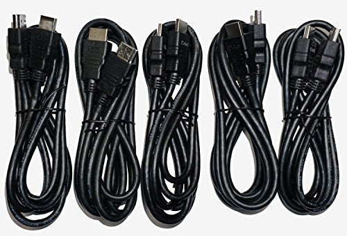 [AUSTRALIA] - 5 Pack - DirecTV Universal High Speed 6FT HDMI Cable