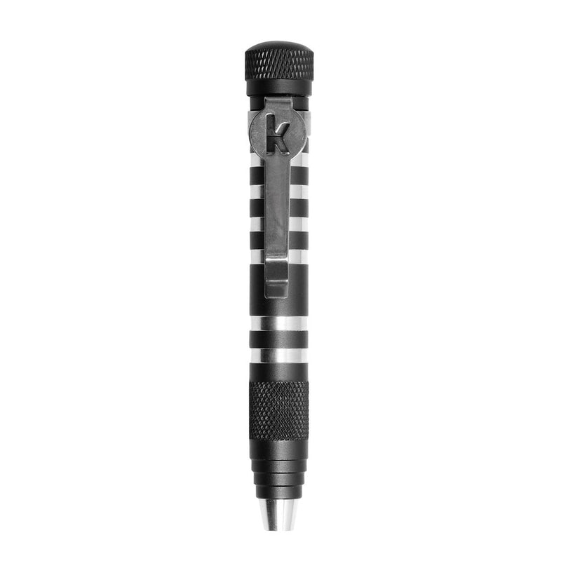  [AUSTRALIA] - Kershaw TX-Tool (TXTOOL); 4.8 in. Single-Position Multifunction Magnetic Bit Driver; Includes T-6, T-8, T-10, 2 Phillips and Slotted Screwdriver Bit; 1.1 oz, Black