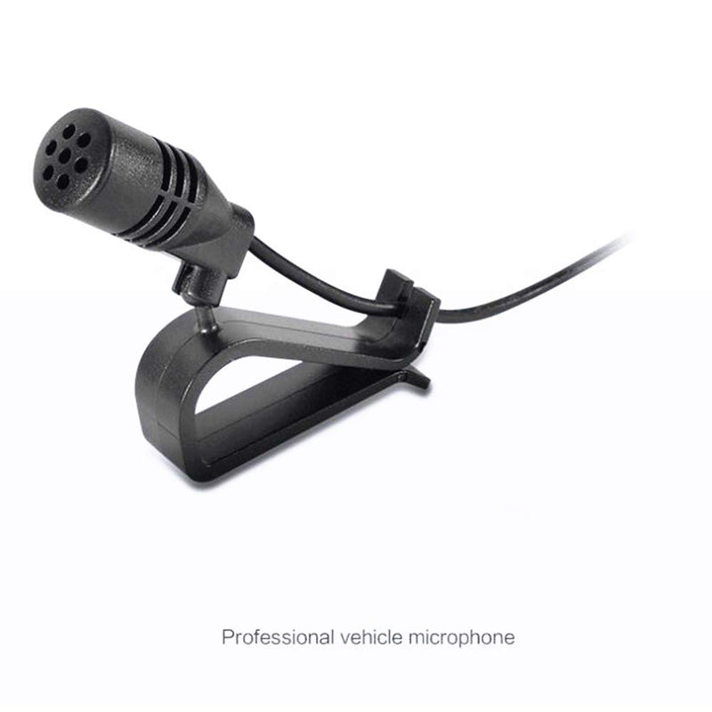 LINHUIPAD Pioneer Car Microphone 2.5mm Jack DVD Navigation Bluetooth Mic Assembly Microphone Radio GPS Enabled Head Unit,Replacement for Part Number: CPM1083 - LeoForward Australia