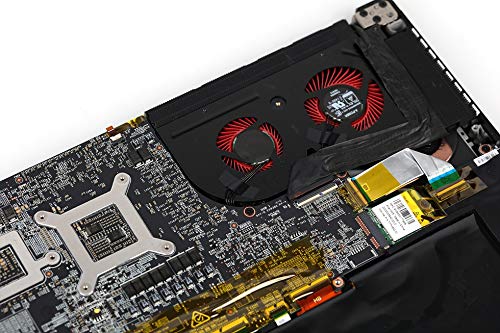  [AUSTRALIA] - HK-part Fan Replacement for MSI GS63VR Series GS63VR 6RF GS63VR 7RF GS63VR Stealth Pro MS-16K2 MS-17B1 BS5005HS-U2L1 BS5005HS-U2F1 Gpu CPU Cooling Fan