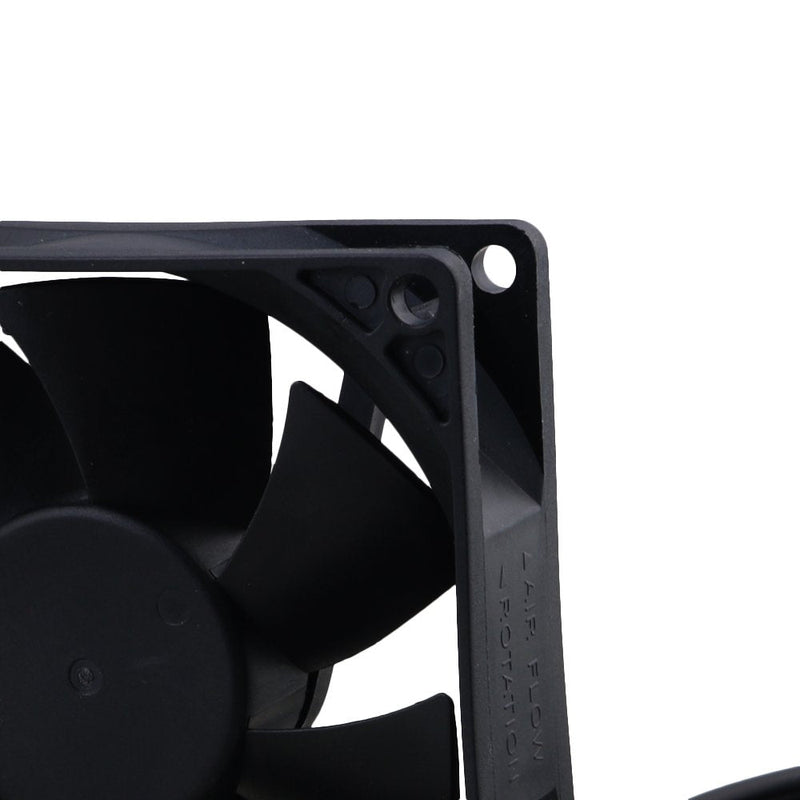  [AUSTRALIA] - RDEXP Black 5V USB Power Silent Computer Cooling Fan for Computer Case CPU Cooler