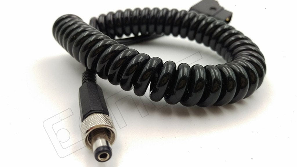  [AUSTRALIA] - Eonvic Lock DC to D-Tap Coiled Power Cable for PIX-E5, PIX-E5H and PIX-E7 Recording Monitors