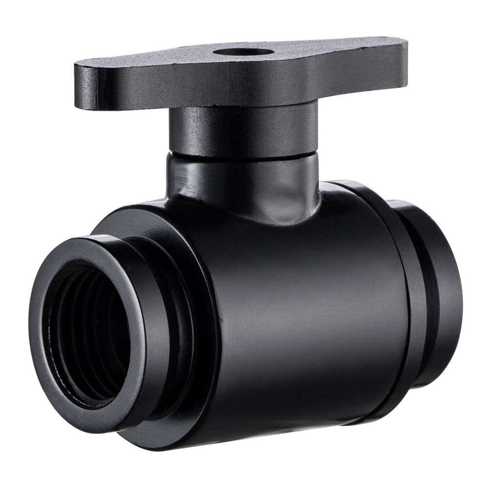  [AUSTRALIA] - Kyerivs G1/4" Ball Valve,Water Cooling Ball Valve with Metal Handle, 1-Pack (Ball Valve)