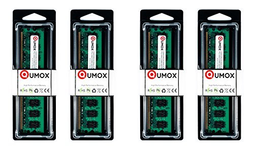  [AUSTRALIA] - QUMOX 8GB(4X 2GB) DDR2 800MHz PC2-6400 PC2-6300 DDR2 800 8GB (240 PIN) DIMM Desktop Memory DDR2 800 DIMM 2GB x4