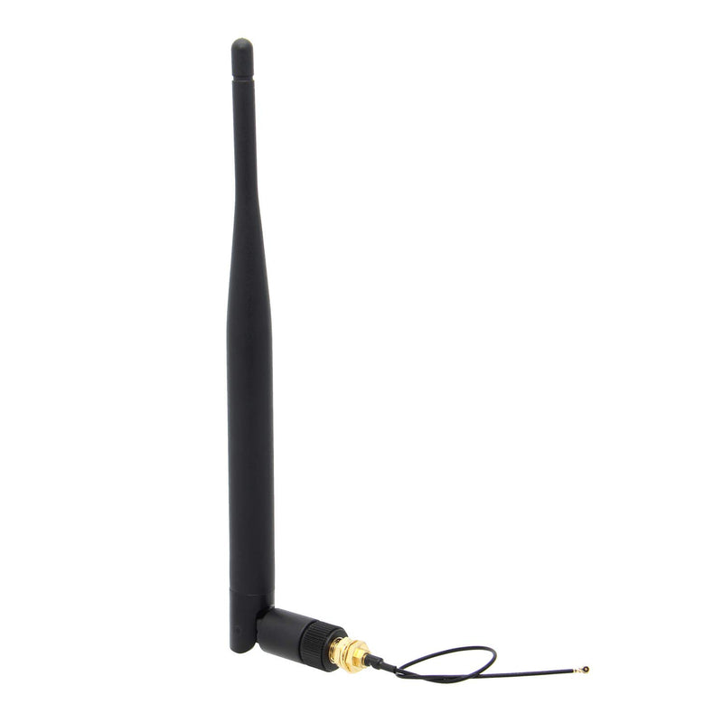 2pcs WiFi Antenna 6dBi IPEX MHF4 to RP SMA Female Extension Cable 2.4Ghz 5.8Ghz Dual Band for NVIDIA Jetson Xavier NX Developer Kit M.2 NGFF Card & N100 - LeoForward Australia