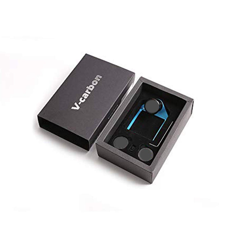  [AUSTRALIA] - YUECHI 3 Colours Alumium Alloy Mobile Phone Holder Trim for BMW 3 4 Series GT F30 F30 F34 F32 F33 F36 2013-2019 Car Accessories (Blue)