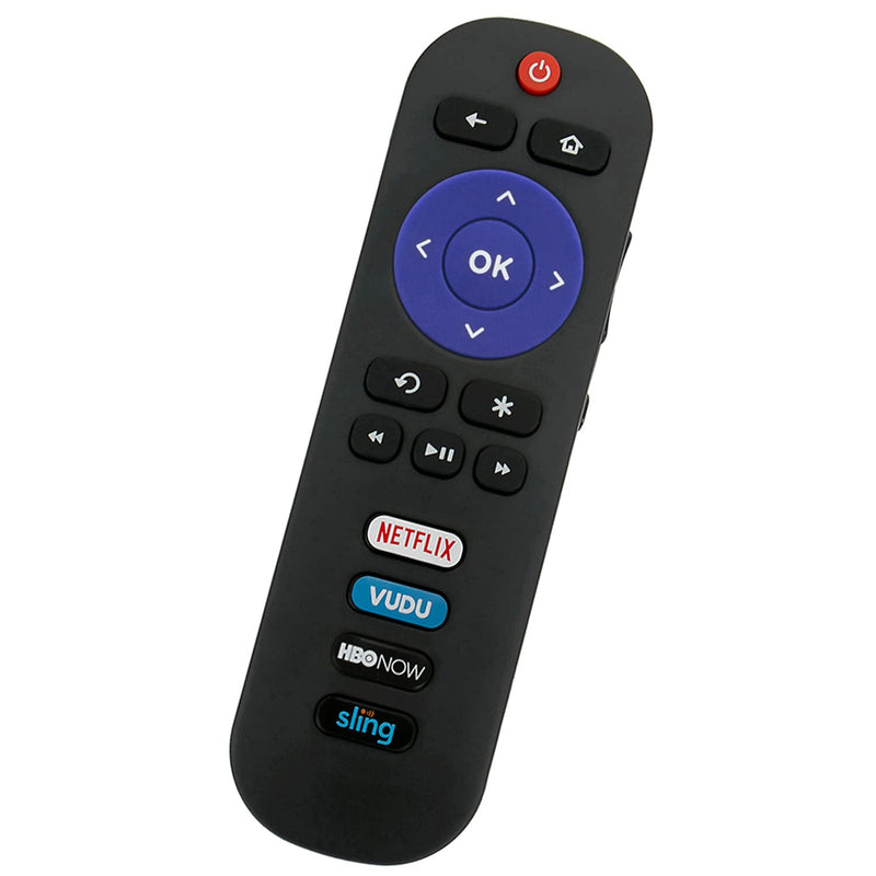 RC280 Replacement Remote Control Applicable for TCL Roku TV with HBONOW Vudu Netflix Sling Shortcut Buttons 32S3850A 32S3850B 32S3850P 48FS3750 55FS3750 40FS3800 50FS3800 40FS4610R 48FS4610R 50FS3750 - LeoForward Australia