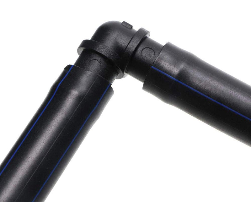  [AUSTRALIA] - 20-Pack - Irrigation Fittings Elbow Corner 90 for 1/2" Drip Tubing - Barbed Connectors (Fits Most Brands, Rain Bird 16mm .520 ID and Compatible Drip or Sprinkler Systems) (Elbow 20-Pack) Elbow 20-Pack