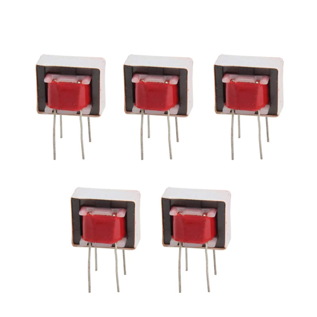  [AUSTRALIA] - HiLetgo 5pcs EI14/EI-14 Audio Coupling Isolation Transformer Audio Transformer 600:600 1:1