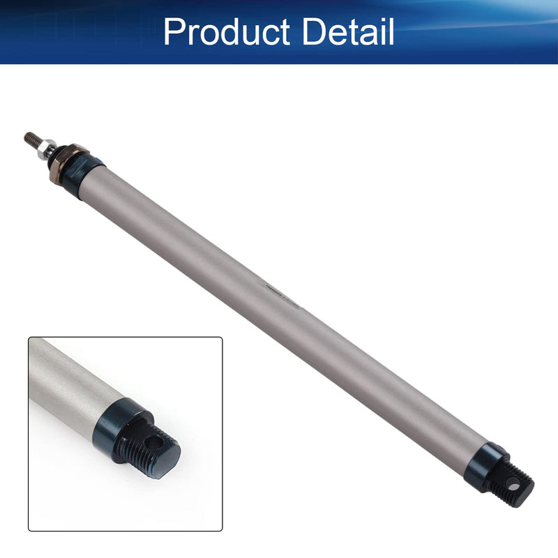  [AUSTRALIA] - Bettomshin 1Pcs 16mm Bore 200mm Stroke Pneumatic Air Cylinder, Single Rod Double Action M5 Screw Caliber Fitting MAL16x200 for Electronic Machinery Industry