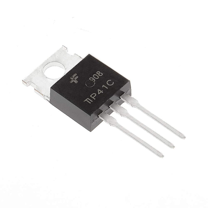 Bridgold 20pcs TIP41C TIP41 NPN Silicon Power Transistor 6 A, 100 V, 3-Pin - LeoForward Australia