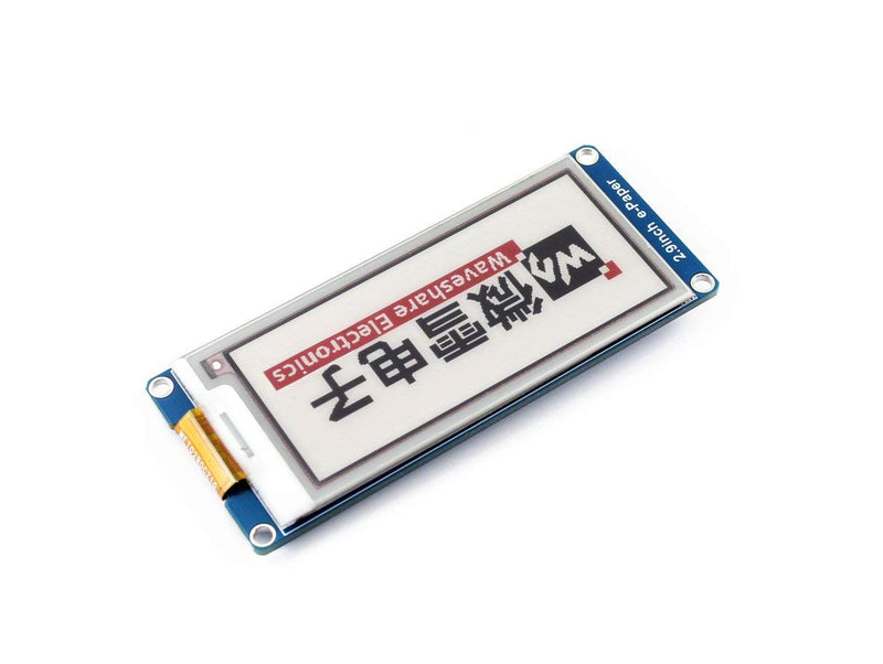 [AUSTRALIA] - Three Color 2.9inch E-Ink Display Module (B), 296x128 Resolution 3.3V/5V E-Paper Epaper Display Screen Red Black White Tri-Color Compatible with Raspberry Pi/Arduino/STM32,SPI Interface, Full Refresh